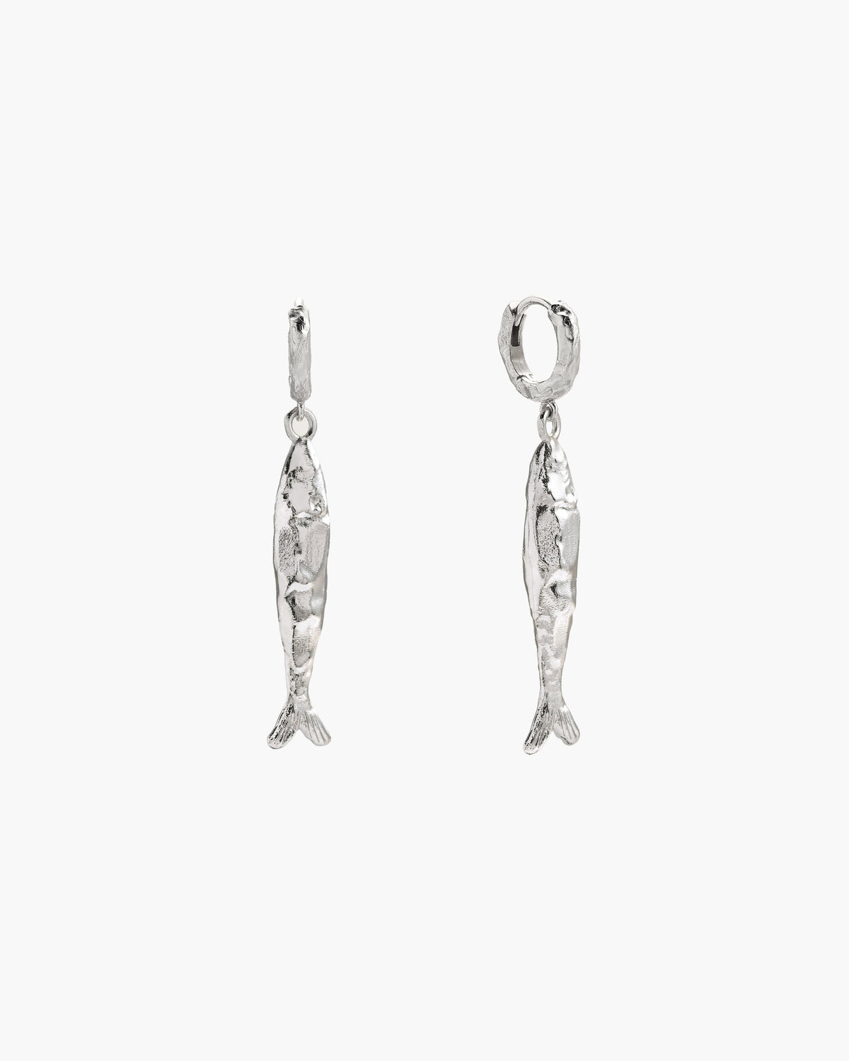 Gold Anchovy Earrings