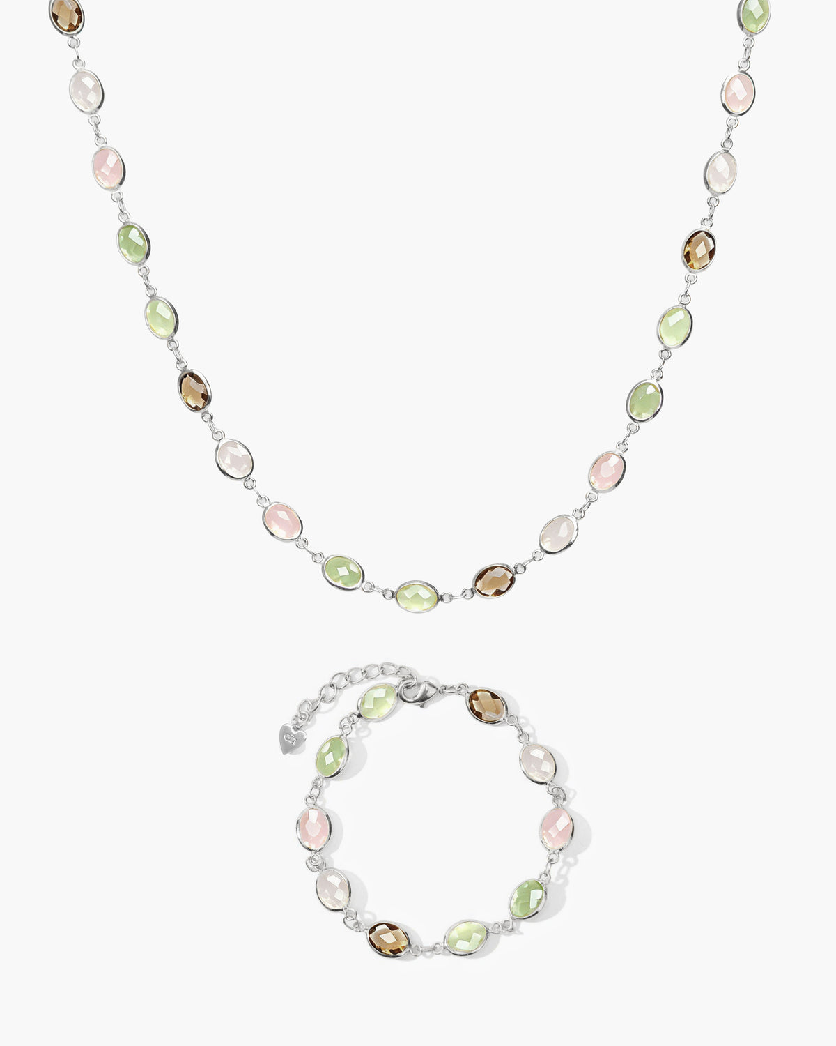 Whimsical Romance Stone Necklace