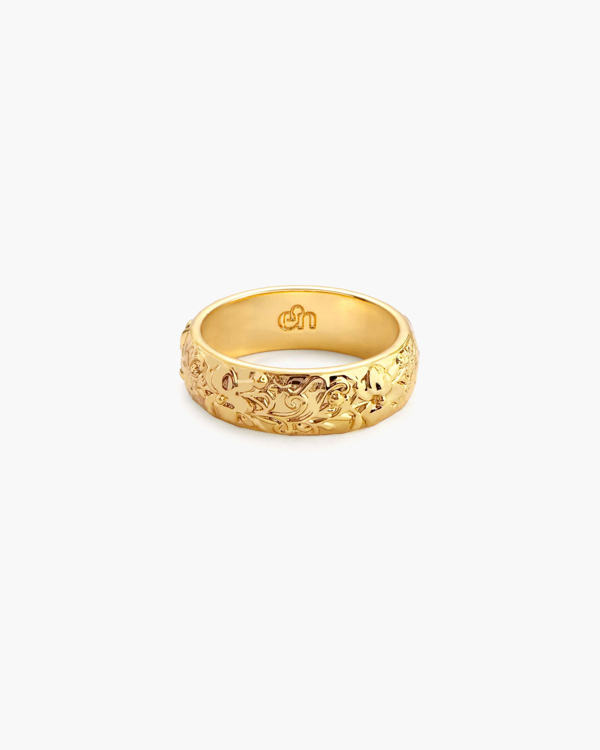 Serenade of Orchid Ring in Silver