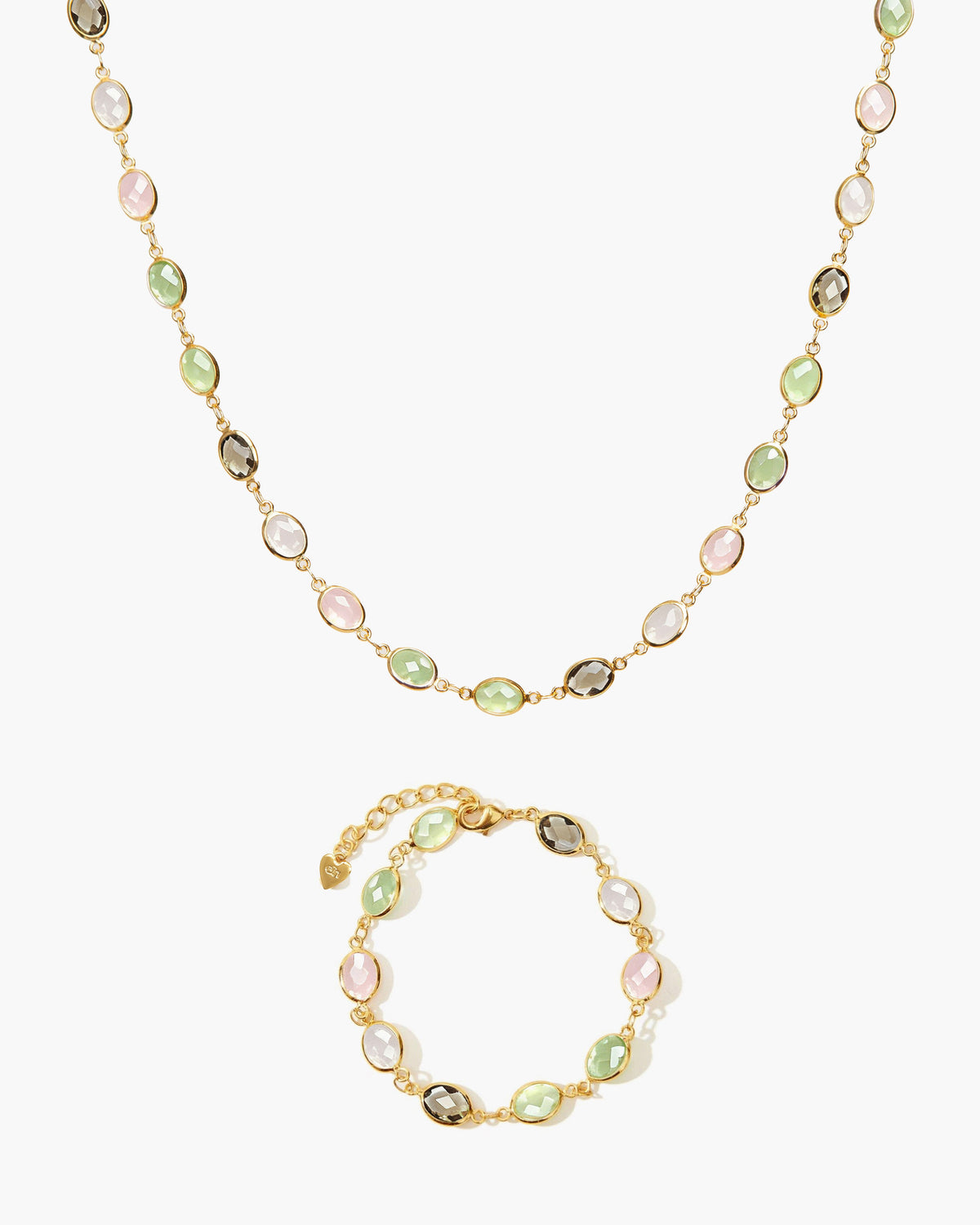 Whimsical Romance Stone Necklace