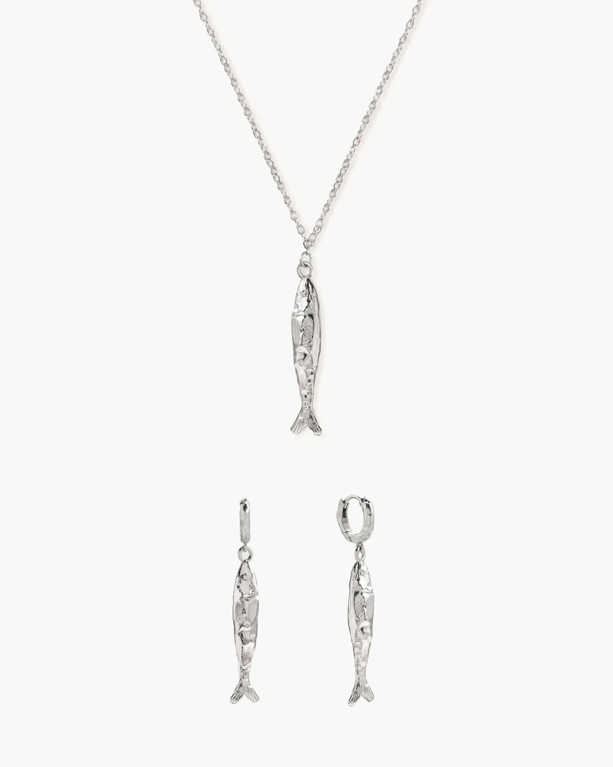 Gold Anchovy Necklace